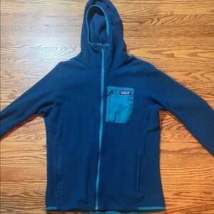 Patagonia Teal Hooded Jacket